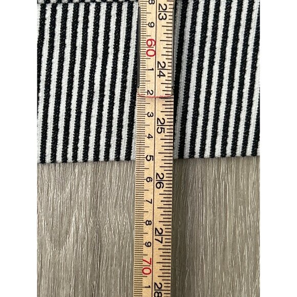 Zara Women’s Small High‎ Neck Striped Blouse Minimalist Preppy Coquette Style - Picture 6 of 9